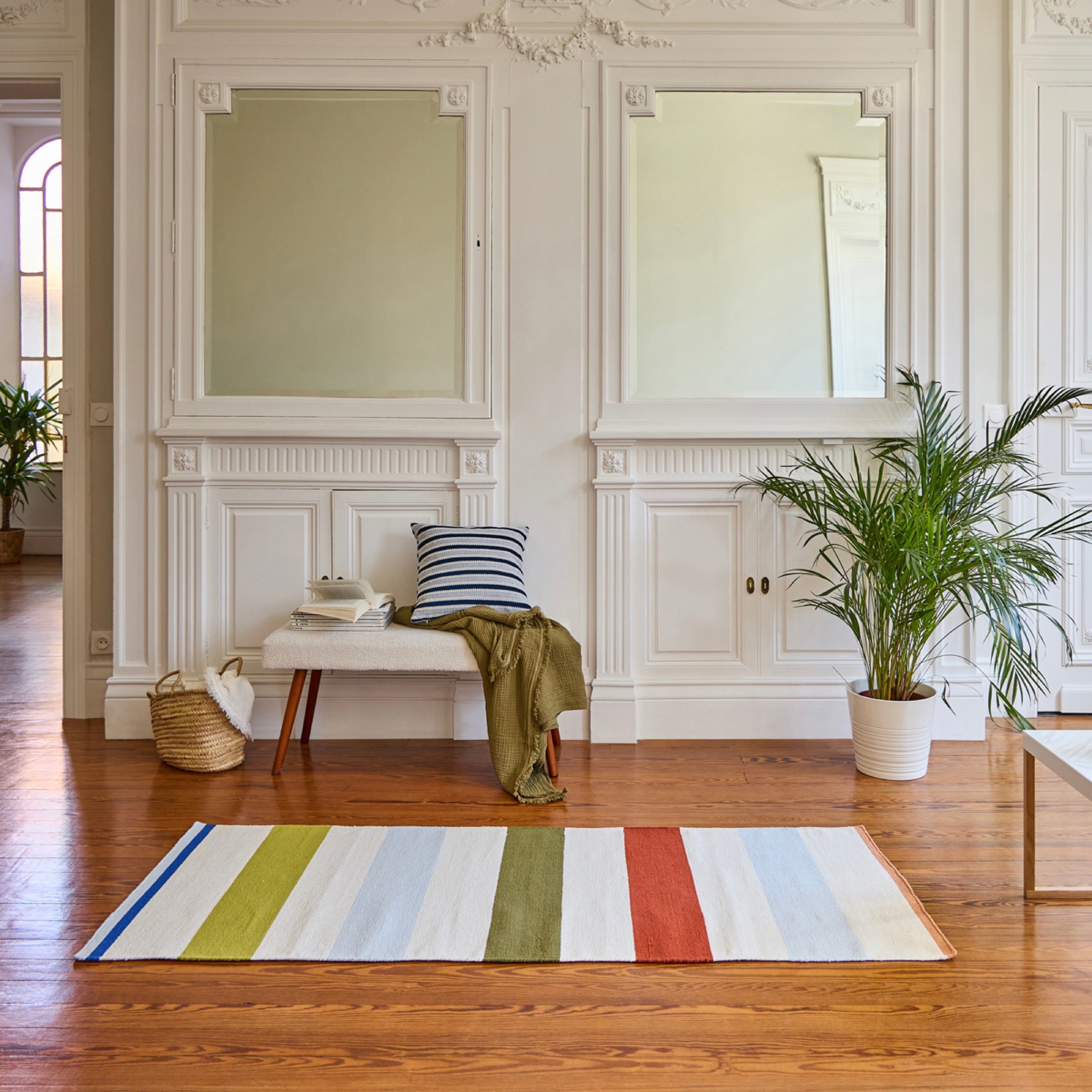 Tapis Claudie - Multi Vert