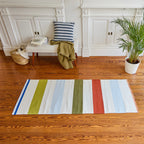 Tapis Claudie - Multi Vert