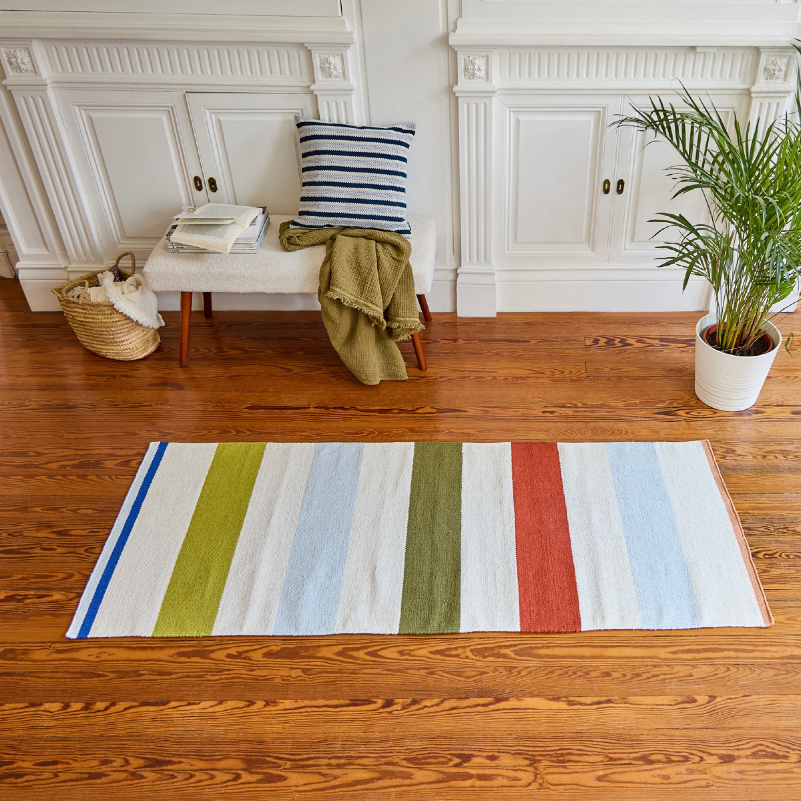 Tapis Claudie - Multi Vert