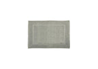 Tapis De Bain - Argent - Perle De Coton - The Bradery