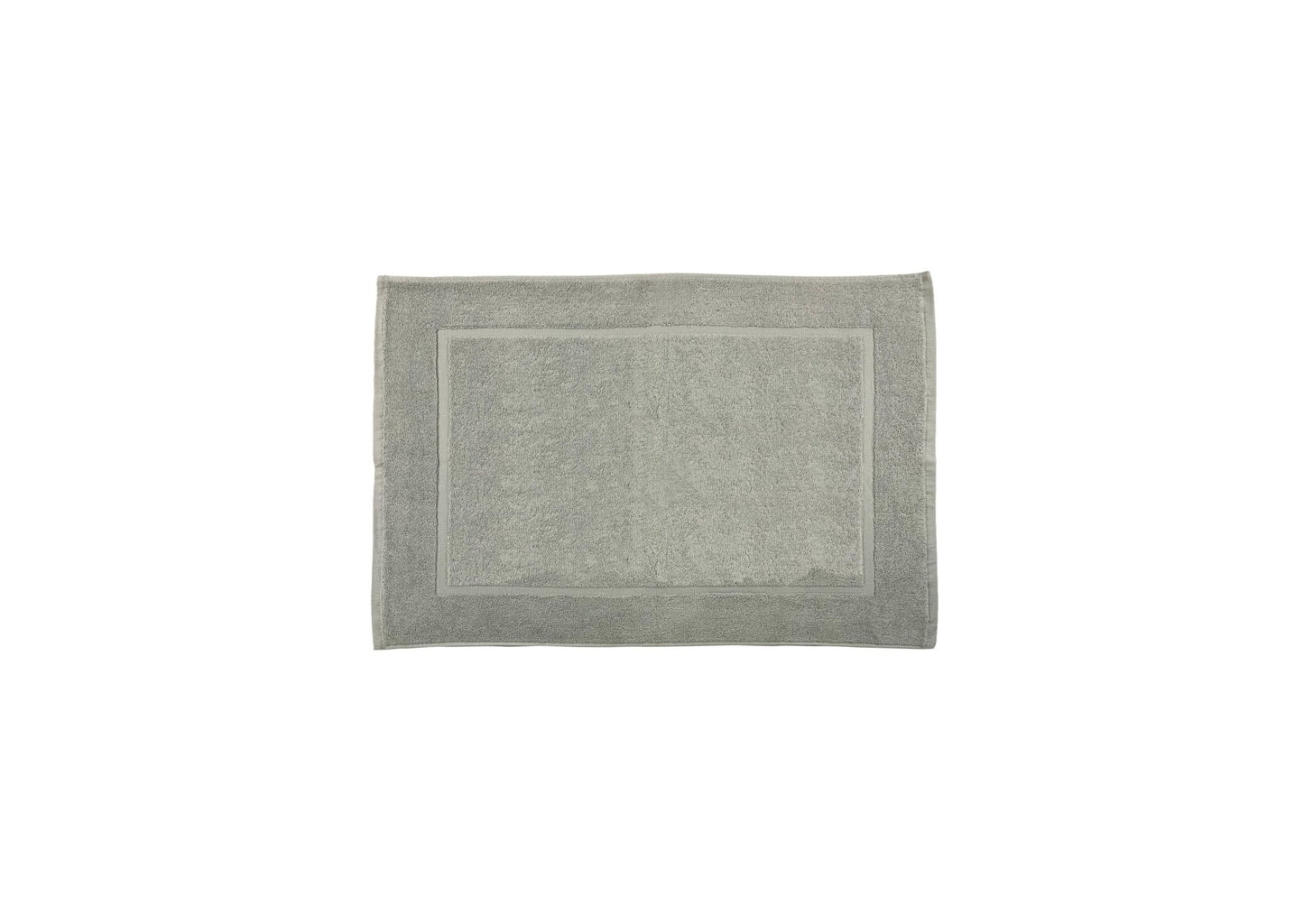 Tapis De Bain - Argent - Perle De Coton - The Bradery