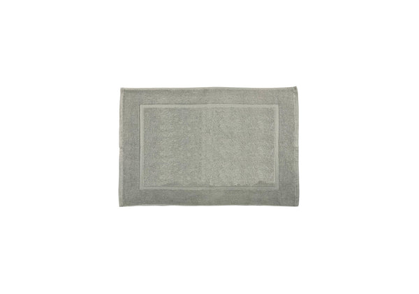 Tapis De Bain - Argent - Perle De Coton - The Bradery