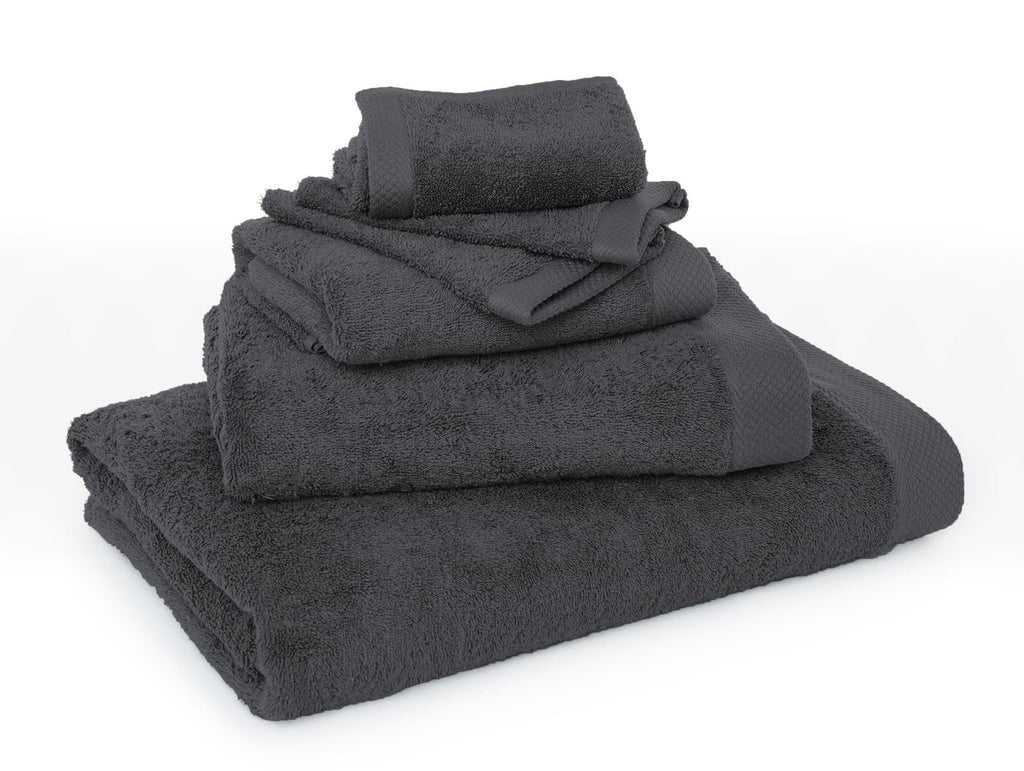 Tapis De Bain - Gris Anthracite - Perle De Coton - The Bradery