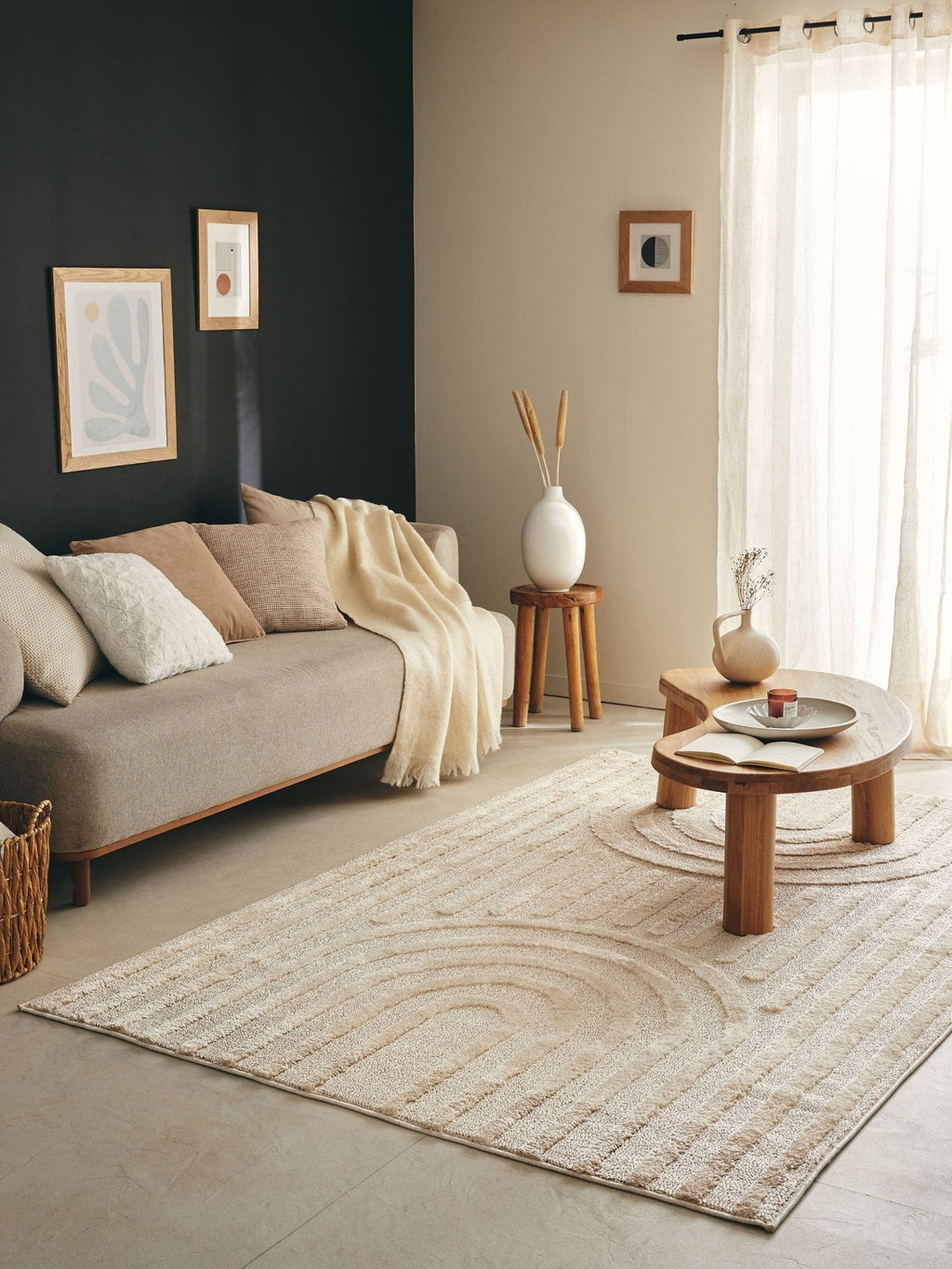 Tapis Harmonie 916 - Crème - Nazar - The Bradery