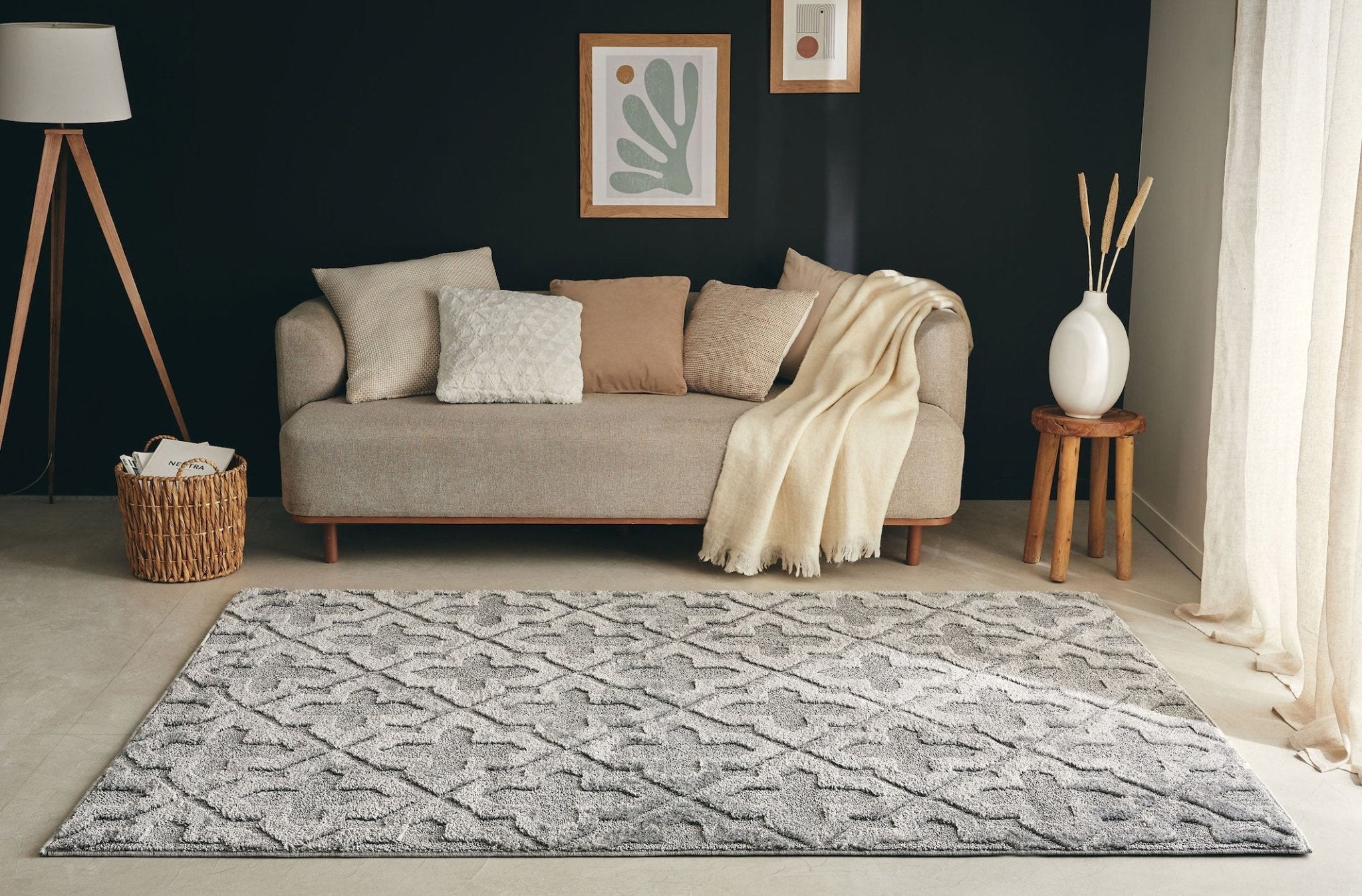 Tapis Harmonie 917 - Gris - Nazar - The Bradery