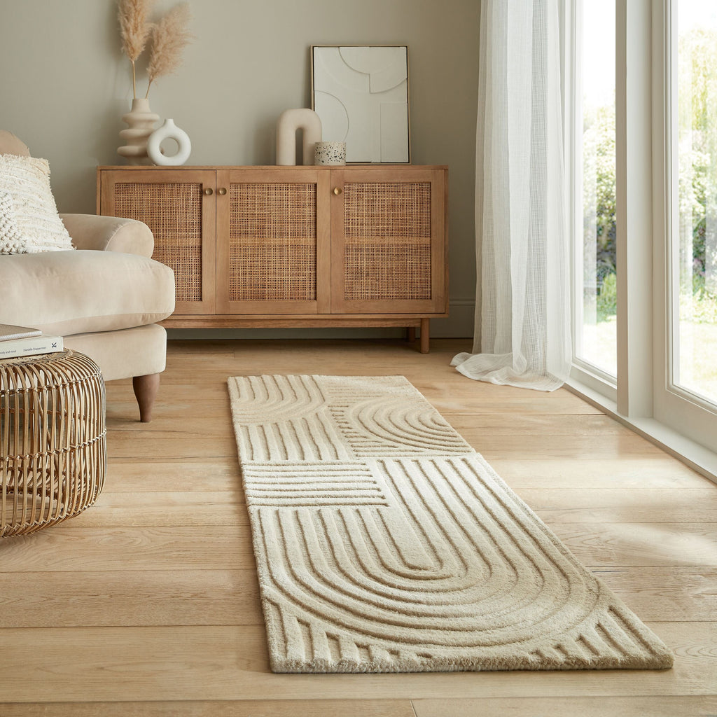Zen Garden - Tapis En Laine De Couloir