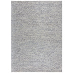 tapis en laine effet bulle de couleur bleu sur fond blanc#couleur_bleu