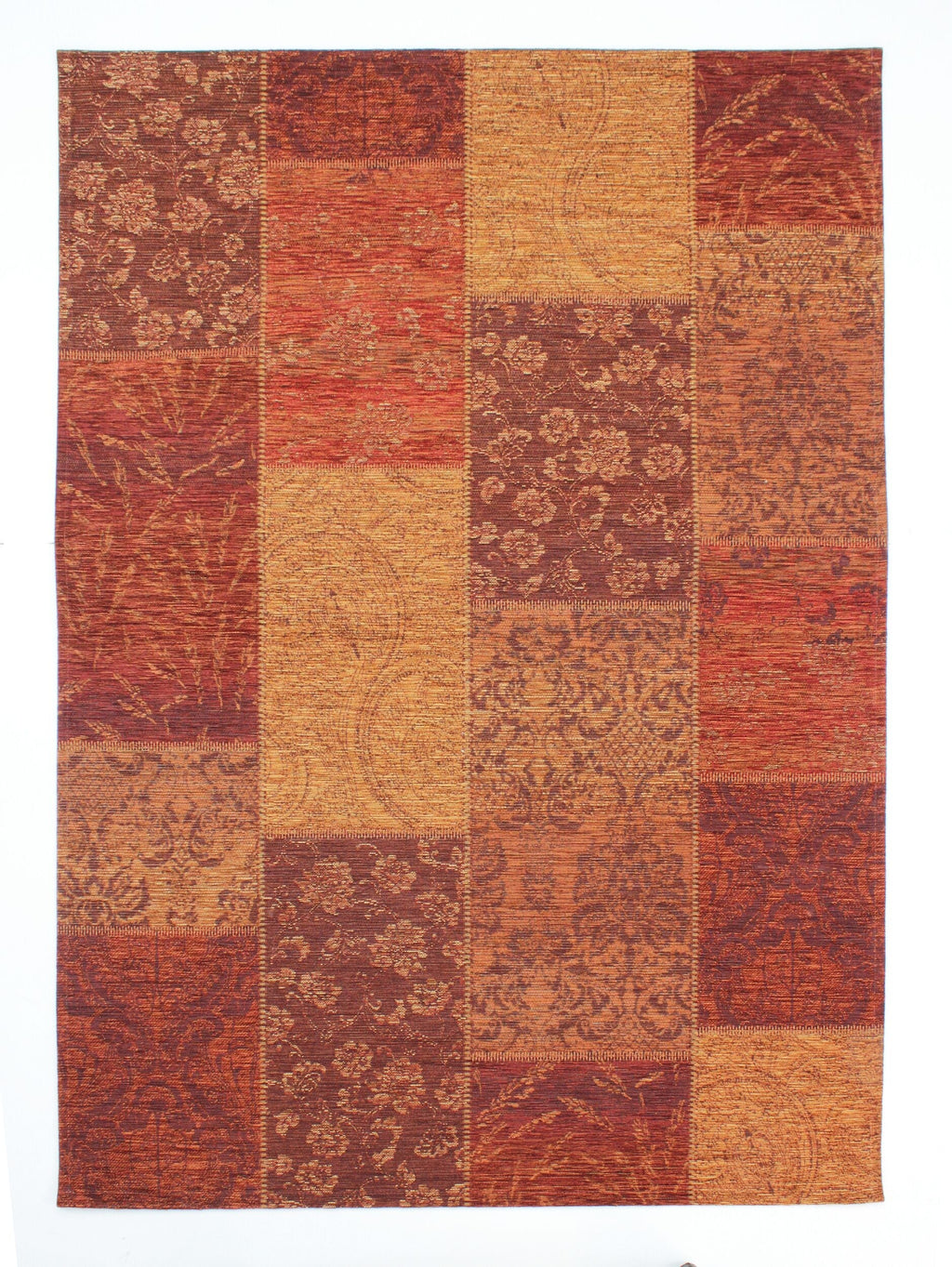 Patchwork - Tapis Terracotta
