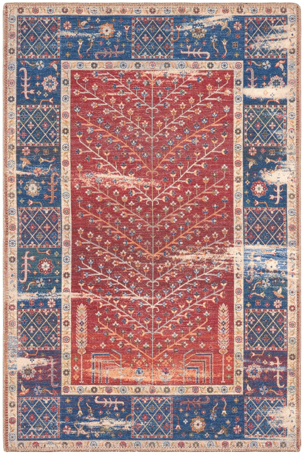 Tapis Radom 038 - Rouge - Nazar - The Bradery