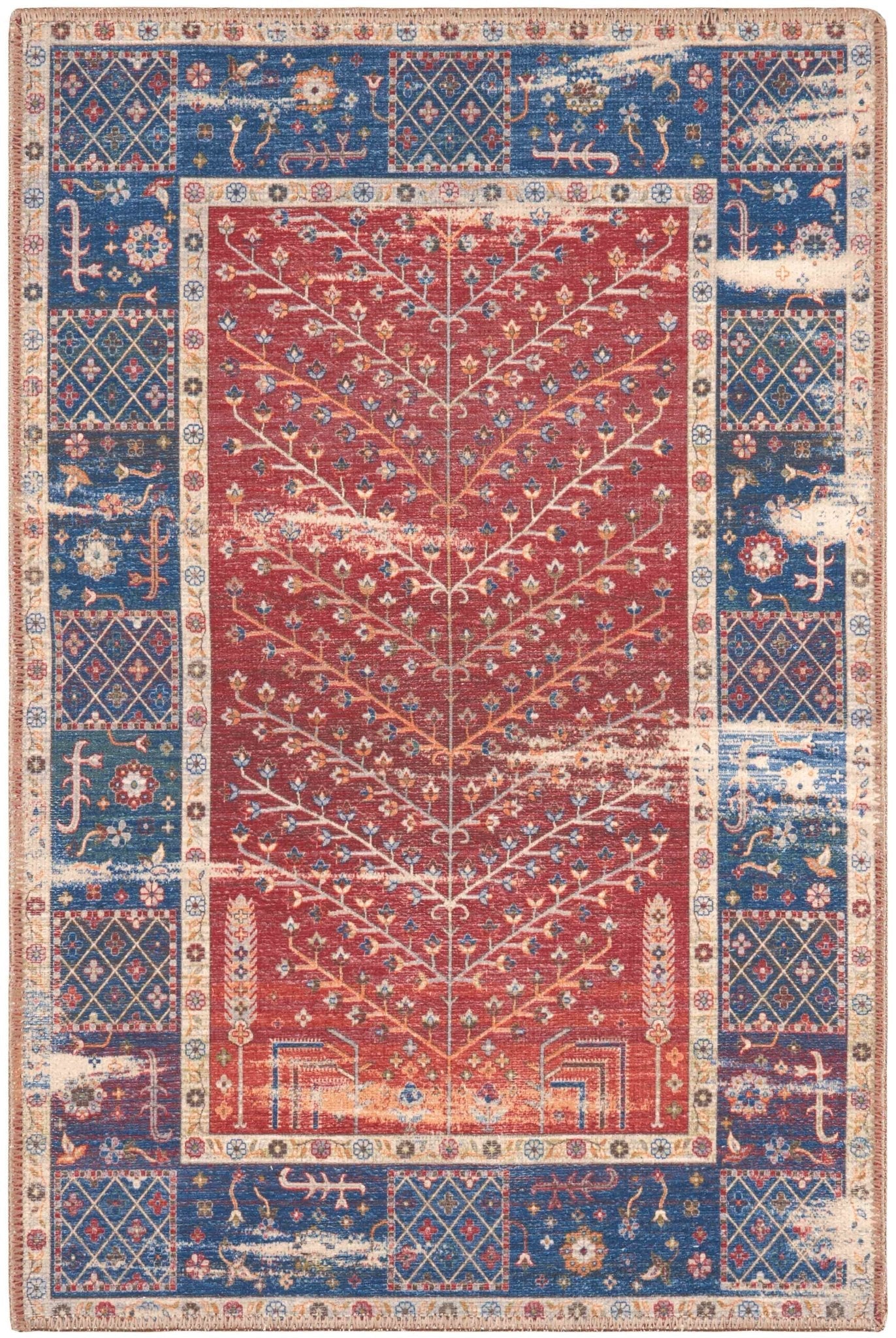 Tapis Radom 038 - Rouge - Nazar - The Bradery