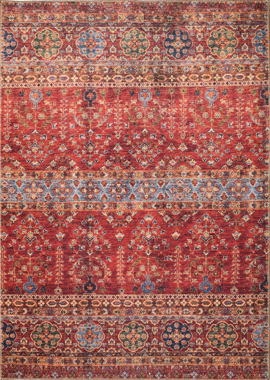 Tapis Radom 039 - Rouge - Nazar - The Bradery