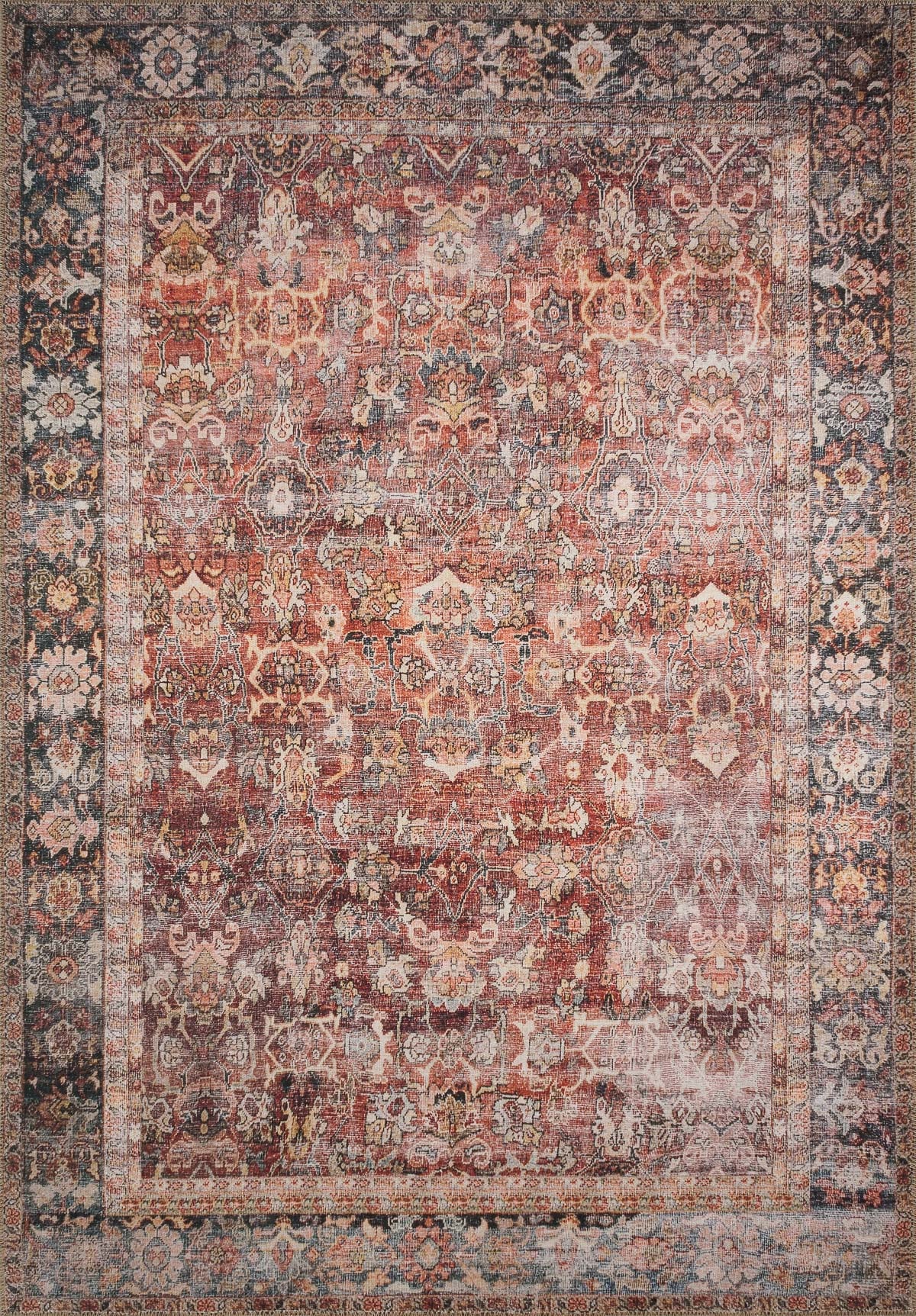 Tapis Radom 99 - Rouge - Nazar - The Bradery
