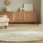 tapis luxe en laine beige pour salon et salle a manger #couleur_beige
