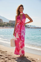 Robe Tara - Pink Boa