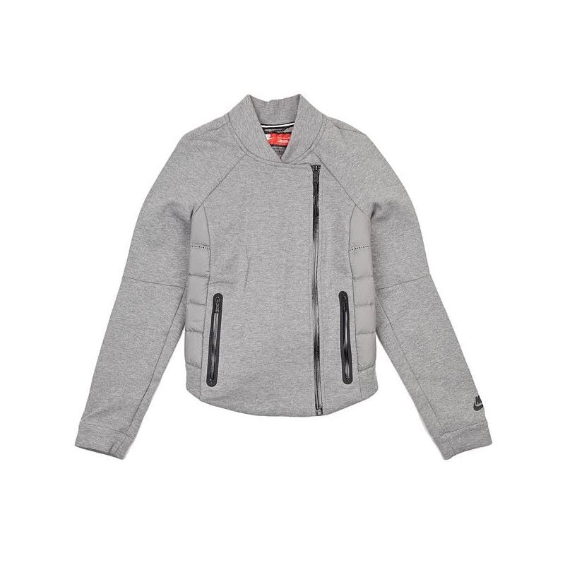 Tech Flc Aeroloft Jkt - Jacket Homme Textile - Gris JACKET HOMME TEXTILE Nike