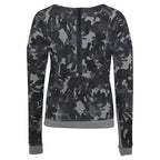 Tech Fleece Crew Aop - Sweat Femme Textile - Gris SWEAT FEMME TEXTILE Nike