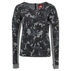 Tech Fleece Crew Aop - Sweat Femme Textile - Gris SWEAT FEMME TEXTILE Nike