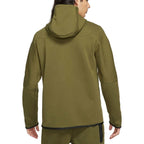 Tech Fleece Full Zip Hoodies - Jacket Homme Textile - Kaki JACKET HOMME TEXTILE Nike