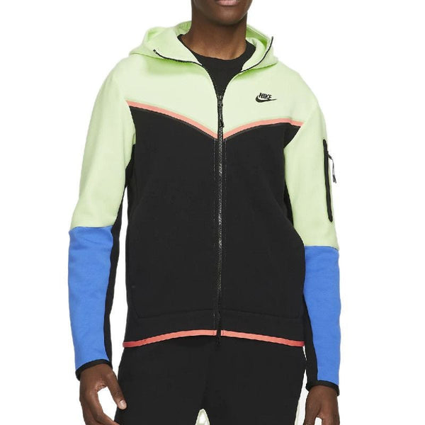 Tech Fleece Full Zip Hoodies - Jacket Homme Textile - Vert JACKET HOMME TEXTILE Nike
