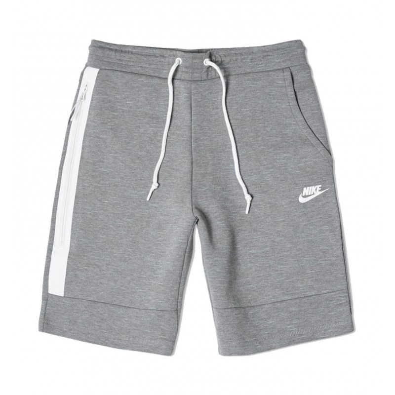 Tech Fleece - Short Homme Textile - Gris SHORT HOMME TEXTILE Nike