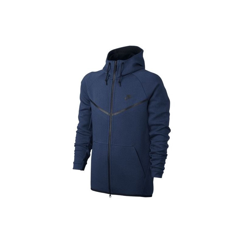 Tech Fleece Wr Hoodie Fz - Jacket Homme Textile - Bleu JACKET HOMME TEXTILE Nike