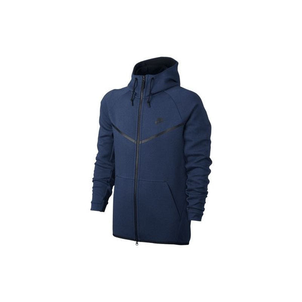 Tech Fleece Wr Hoodie Fz - Jacket Homme Textile - Bleu JACKET HOMME TEXTILE Nike