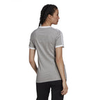 Tee-Shirt Adidas Originals 3 Stripes - Gris - Femme - Adidas - The Bradery