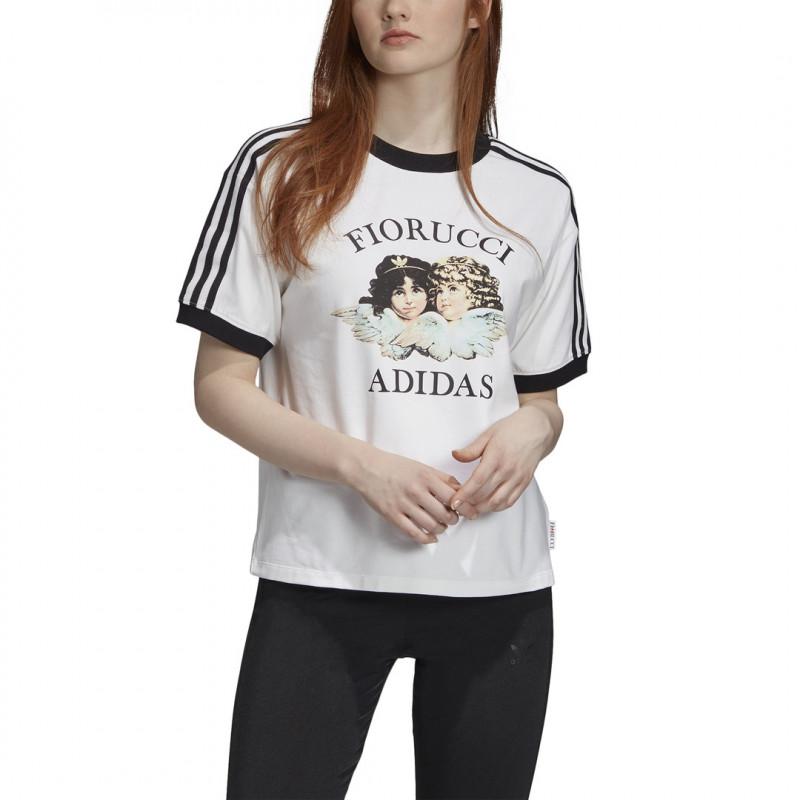 Tee-Shirt Adidas Originals - Blanc - Femme VETEMENT Adidas