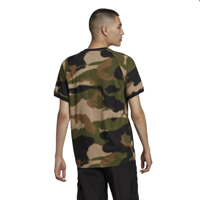 Tee-Shirt Adidas Originals Camo 3-Stripes - Camo - Homme VETEMENT Adidas