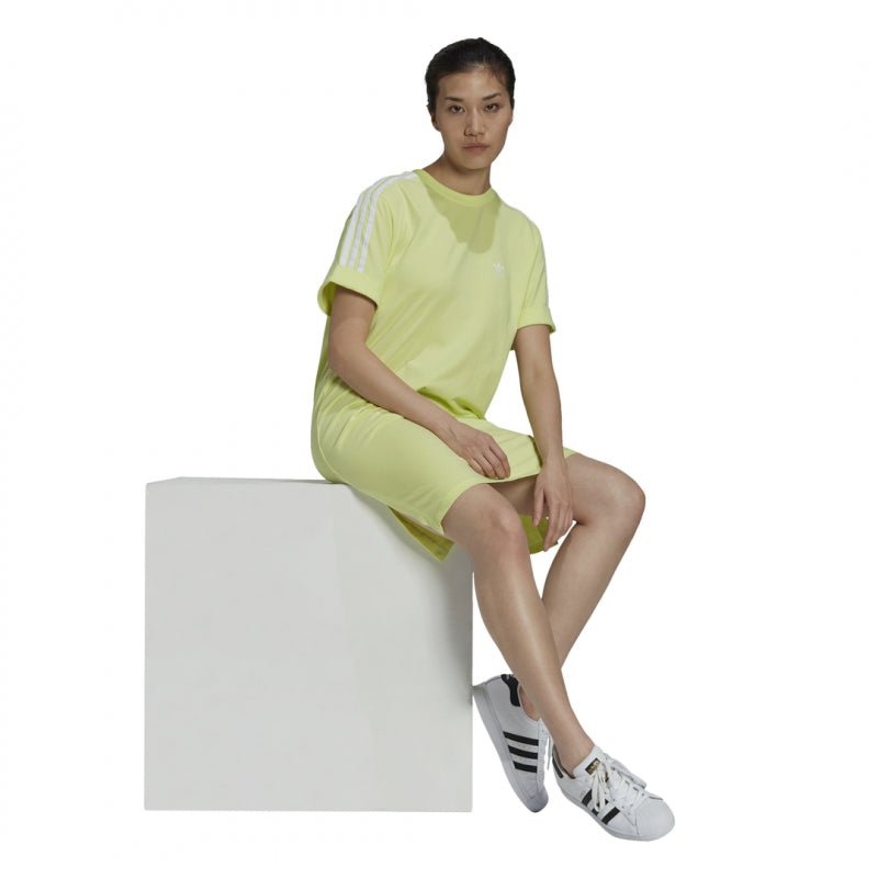 Tee-Shirt Adidas Originals Tee Dress - Jaune - Femme - Adidas - The Bradery