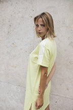 Tee-Shirt Adidas Originals Tee Dress - Jaune - Femme - Adidas - The Bradery
