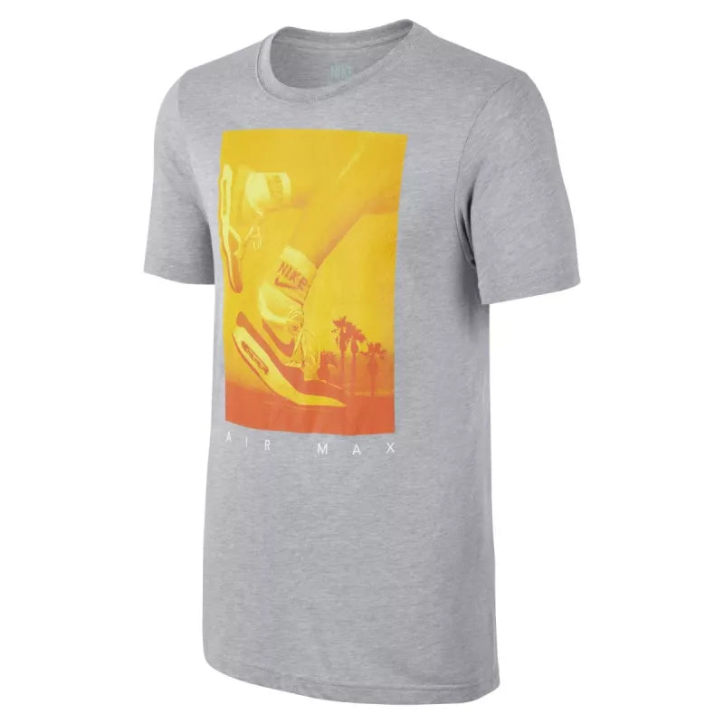 Tee-Shirt Nike Air Max Photo - Gris