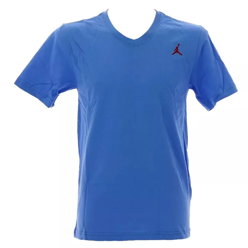 Tee-Shirt Nike Jordan Core V-Neck - Bleu