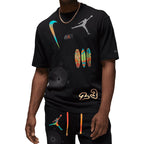 T-Shirt Nike Jordan Flight Graphic Thermal - Noir - Homme