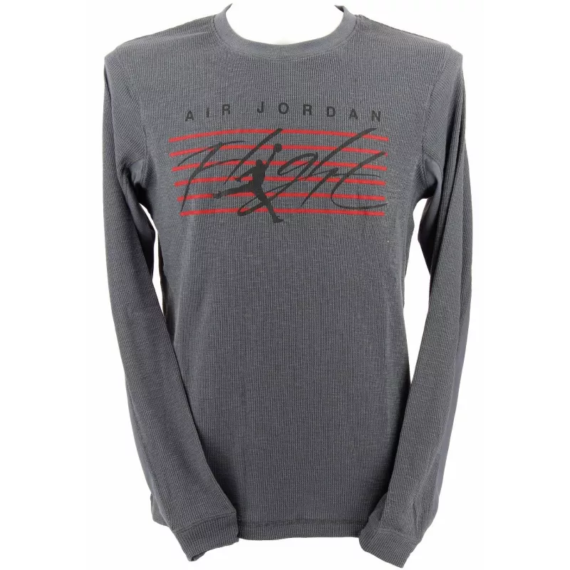Tee-Shirt Nike Jordan Flight Graphic Thermal - Gris