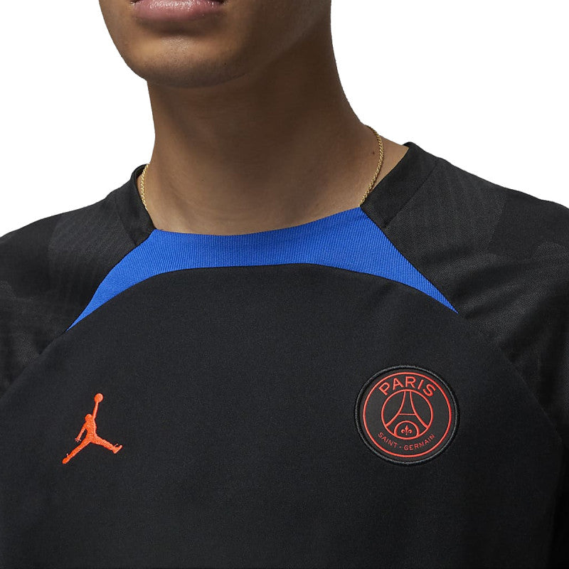 Tee-Shirt Nike Psg Jordan Entrainement - Noir - Homme