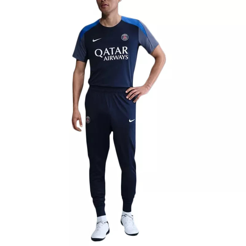 Tee-Shirt Nike Psg Strike - Bleu Marine, Blanc.