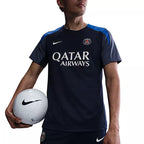 Tee-Shirt Nike Psg Strike - Bleu Marine, Blanc.
