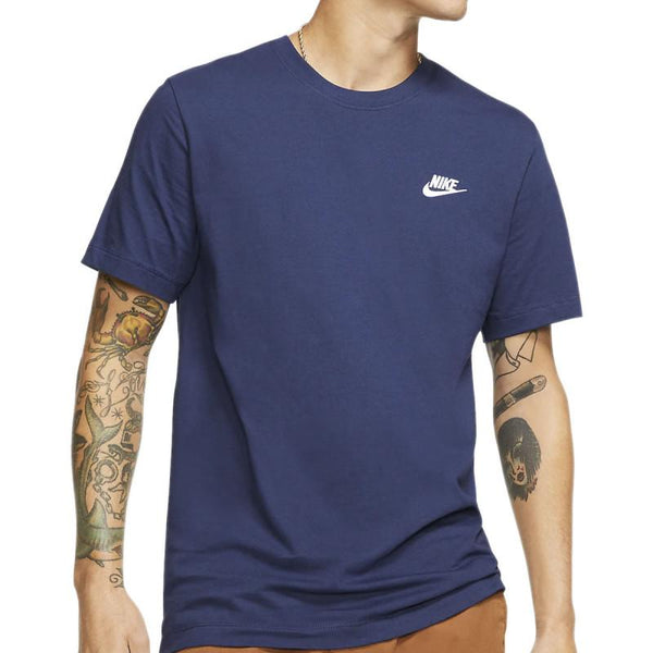 Tee-Shirt Nike Sportswear Club - Bleu - Homme NIKE TEE-SHIRT HOMME TEXTILE Nike