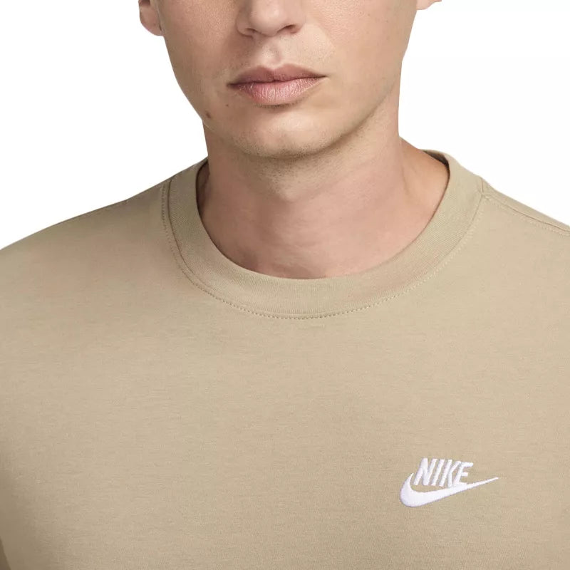 Tee-Shirt Nike Sportswear Club - Beige/Blanc