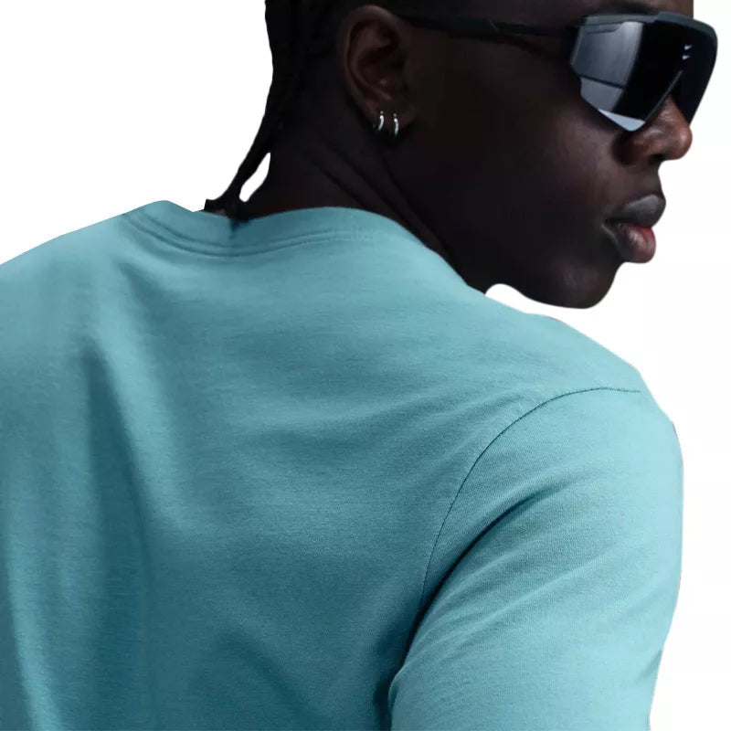 Tee-Shirt Nike Sportswear Club - Turquoise, Blanc