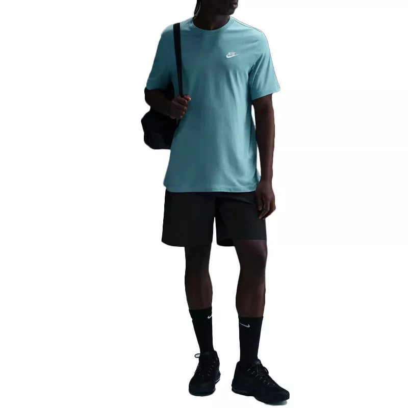 Tee-Shirt Nike Sportswear Club - Turquoise, Blanc