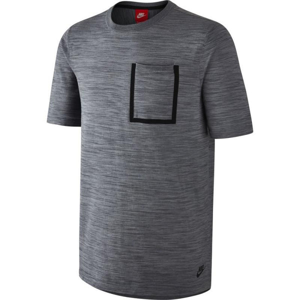 Tee-Shirt Nike Sportswear Tech Knit - 729397-043 - Gris - Homme NIKE TEE-SHIRT HOMME TEXTILE Nike