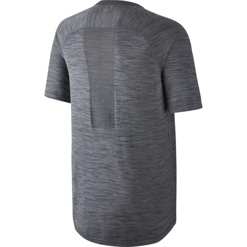 Tee-Shirt Nike Sportswear Tech Knit - 729397-043 - Gris - Homme NIKE TEE-SHIRT HOMME TEXTILE Nike