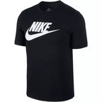 T-Shirt Nike Swoosh Nsw - Noir/Blanc - Homme