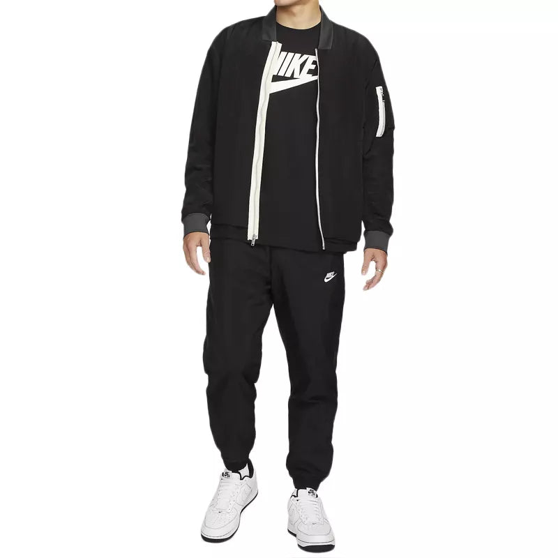 T-Shirt Nike Swoosh Nsw - Noir/Blanc - Homme