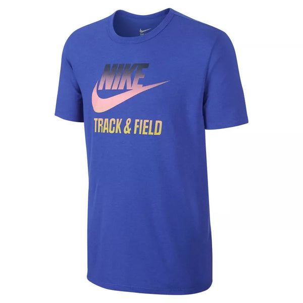 Tee-Shirt Nike Track And Field - Bleu