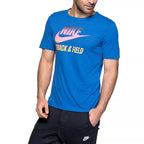 Tee-Shirt Nike Track And Field - Bleu