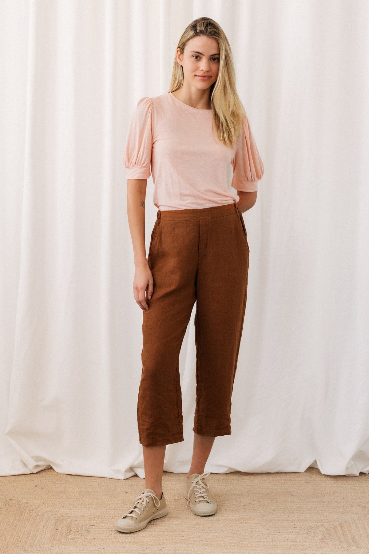 Top Tefisi - Salmon - Femme