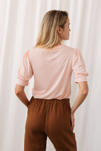 Top Tefisi - Salmon - Femme